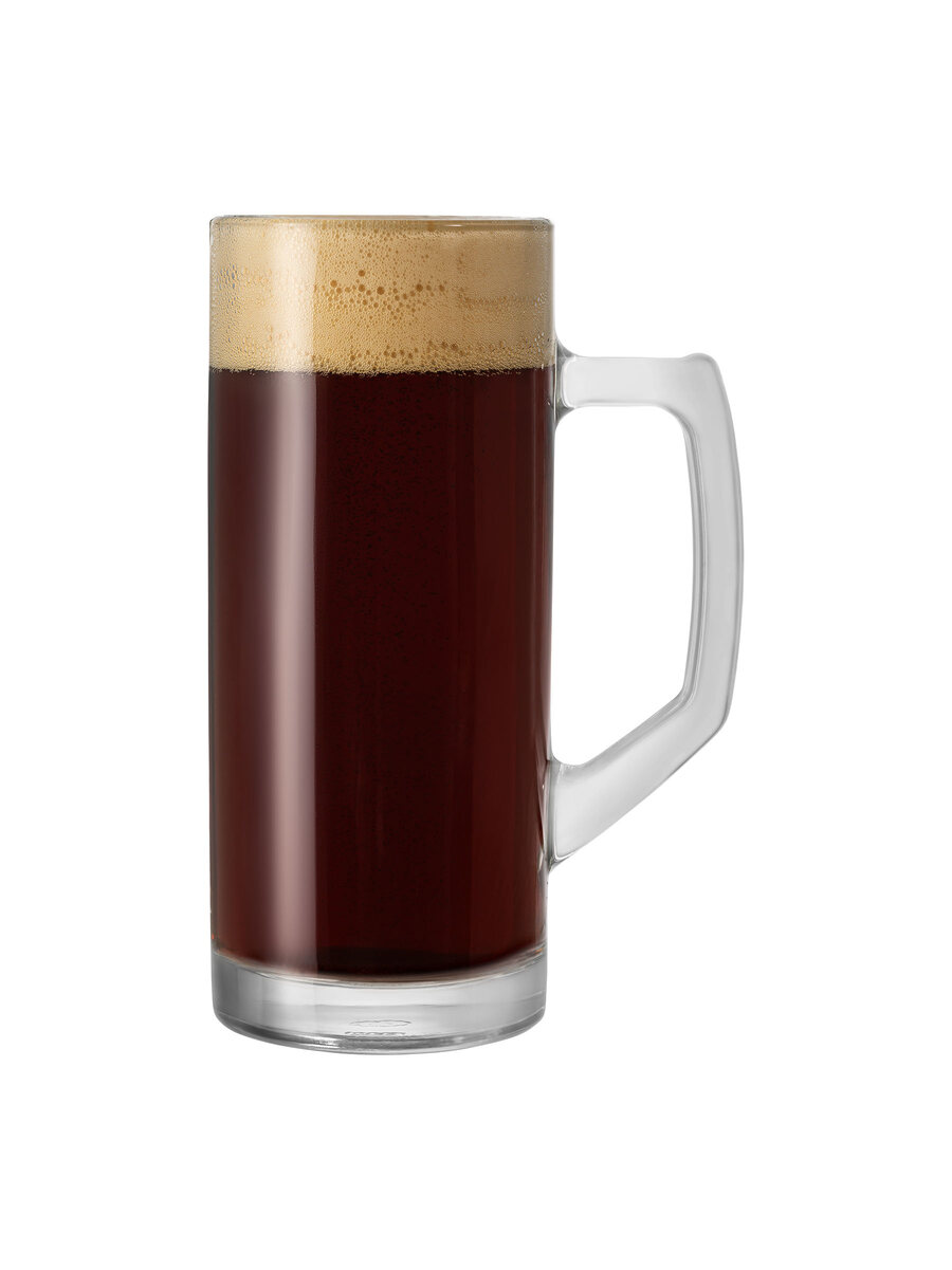 borgonovo-reno-bierkrug-0-3-l-glas-glatt-henkel image 1