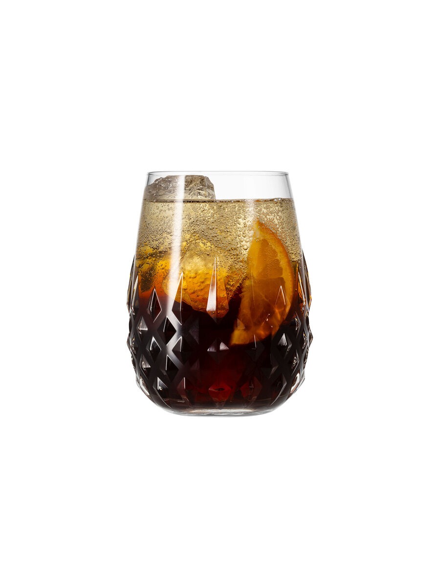 borgonovo-gaudi-wasserglas-490-ml-diamantschliff image 2