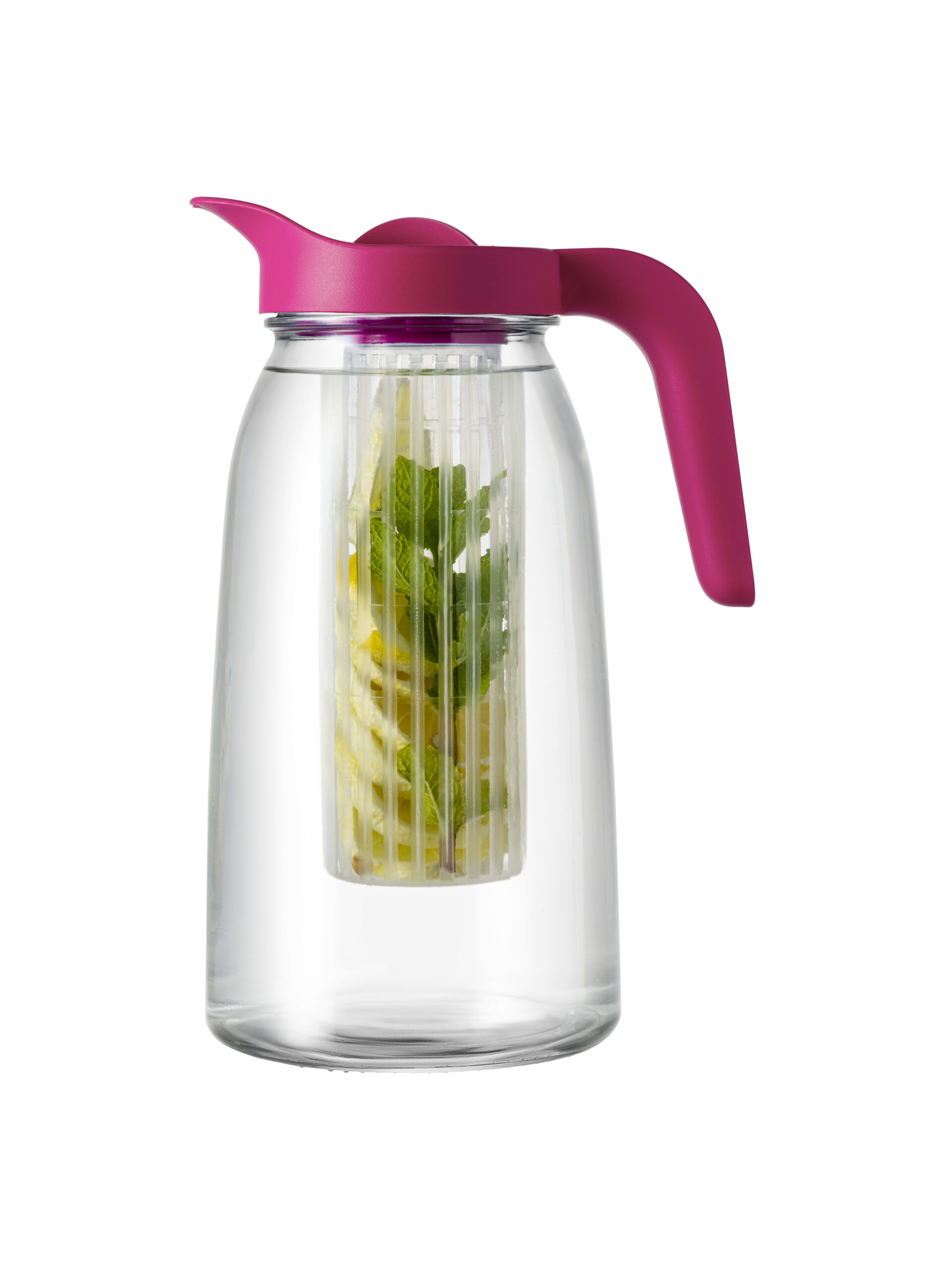 borgonovo-flexy-glaskaraffe-2-l-blau-mit-infuser image 3