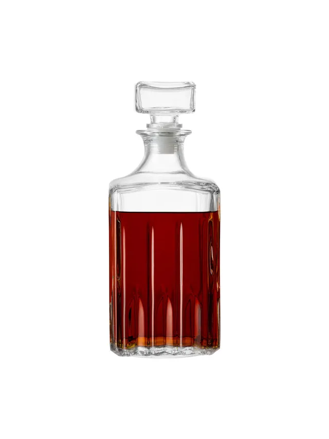 borgonovo-excalibur-decanter-karaffe-glas-1-liter-mit-stopfen image 1