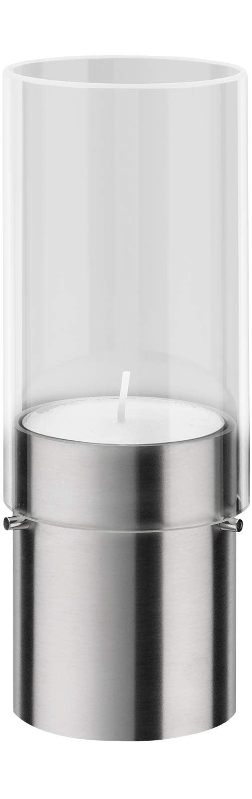 carl-mertens-tabula-nova-s-windlicht-glas-klar-edelstahl image 1